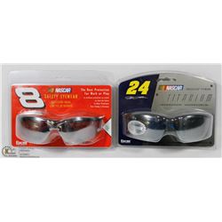 LOT OF TWO NEW NASCAR SAFETY EYEWEAR