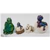 Image 1 : LOT OF 4 VARIOUS WINDSTONE EDITION DRAGONS