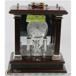9.5 INCH WALLACE MANTEL CLOCK W MOTION
