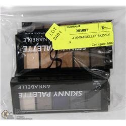 8 ASSORTED ANNABELLET SKINNY PALETTES