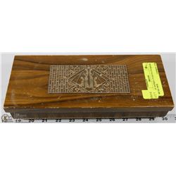 LARGE ANTIQUE FUJII FS CYLINDER MUSIC BOX