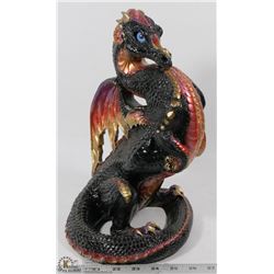 LARGE 12.5" RARE WINDSTONE EDITION PURPLE DRAGON
