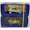 Image 1 : SET OF 2 VIRTUE TINTIN CARS ATLAS #06 LA 2CV(1956