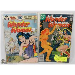 VINTAGE SET OF 2  DC WONDER WOMAN COMICS