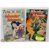 Image 1 : VINTAGE SET OF 2  DC WONDER WOMAN COMICS