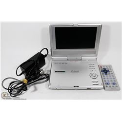 POLAROID 7" PORTABLE DVD PLAYER PDM-0725