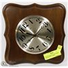 Image 1 : VINTAGE MADE IN JAPAN WOOD CARVED WALL CLOCK