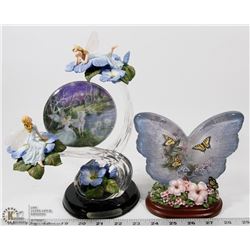 LOT OF 2 BRADFORD EXCHANGE LTD. ED. FIGURINES