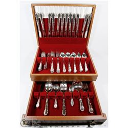 WM ROGERS ONEIDA 60 PIECE SILVERWARE SET