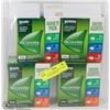 Image 1 : LOT OF 4 NICORETTE 90PC VARIETY PACK GUM - TWO 2MG