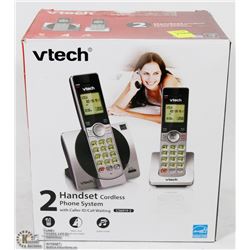 VTECH 2 HANDSET CORDLESS PHONE SYSTEM