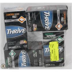 4 THRIVE NICOTINE GUM - 108 PC PER BOX