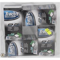 4 THRIVE NICOTINE GUM - 96 PC PER BOX