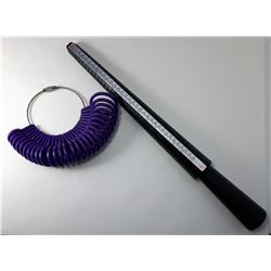 17 - MANDREL STYLE RING SIZER &