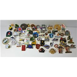 1 - LOT OF 67 ALBERTA LAPEL TACK PINS