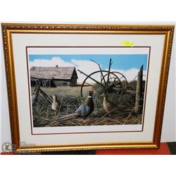 32X38 FRAMED SIGNED/NUMBERED JOHN STONE WILDLIFE