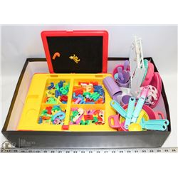 VINTAGE 1950'S KIDS TOYS ABC/ANIMAL MAGNETIC