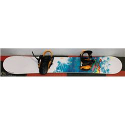 BURTON SNOWBOARD WITH BINDINGS