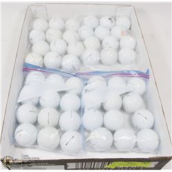 FLAT OF TITLEIST PROV1 RECLAIMED GOLF BALLS.