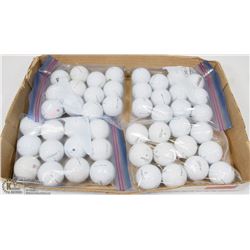 FLAT OF TITLEIST PROV1 RECLAIMED GOLF BALLS.