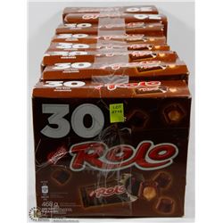 8 BOXES OF 30 ROLO TREAT BAGS