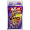 Image 1 : 4 BOXES OF 45 CADBURY FUN TREATS