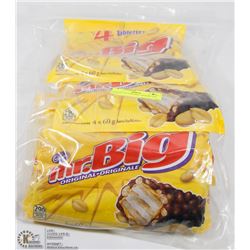 5 PACKS OF 4 MR BIG CHOCOLATE BARS