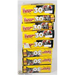8 BOXES OF 30 COFFEE CRISP MINI BARS