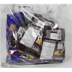 5 BAGS CARAMEL M&MS AND 4 BAGS OF HERSHEYS