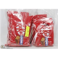 8 PACKS OF 4 KITKAT CHUNKY BARS