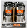 Image 1 : LOT OF 4 OZARK TRAIL 30Z VACUUM INSULATED