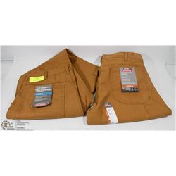 2 PAIRS OF DICKIES 34X32 CARPENTERS JEANS.