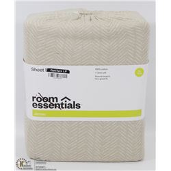 ROOM ESSENTIALS JERSEY TWIN XL SHEET SET