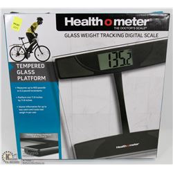 HEALTH O METER GLASS WEIGHT TRACKING DIGITAL SCALE
