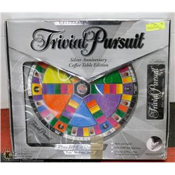TRIVIAL PURSUIT SILVER ANNIVERSARY COFFEE TABLE