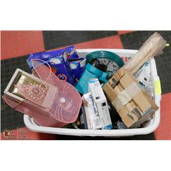 BIG LOT OF HOUSE HOLD SOME ARE NEW