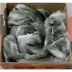 NEW XL BETAS CHOICE FAUX FUR JACKET WITH TAGS