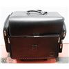 Image 1 : LEATHERETTE TRAVEL BAG ON WHEELS