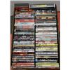 Image 1 : FLAT OF 70 ASSORTED DVDS & BLURAYS.