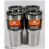 Image 1 : LOT OF 4 OZARK TRAIL 30-OZ VACUUM INSULATED