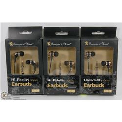 LOT OF THREE HI FIDELITY HEADPHONES