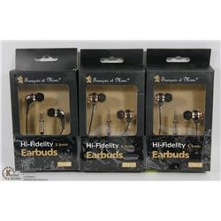 LOT OF THREE HI FIDELITY HEADPHONES