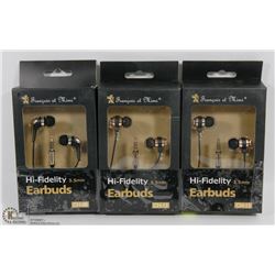 LOT OF THREE HI FIDELITY HEADPHONES