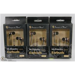 LOT OF THREE HI FIDELITY HEADPHONES