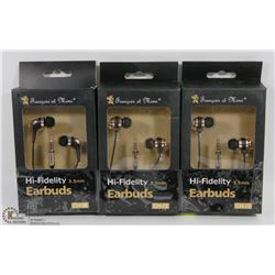 LOT OF THREE HI FIDELITY HEADPHONES