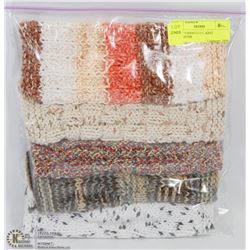 LOT OF 5 HANDMADE KNIT DISHCLOTHS