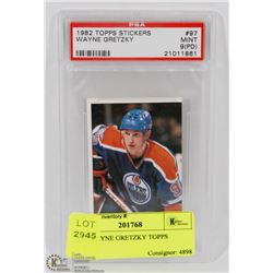 1982 WAYNE GRETZKY TOPPS