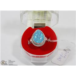 #5-AUSTRALIA FIRE OPAL GEMSTONE RING