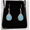 Image 1 : #8-AUSTRALIA FIRE OPAL GEMSTONE EARRINGS