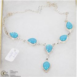 #7-AUSTRALIA FIRE OPAL GEMSTONE NECKLACE